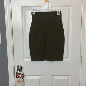 Army Green Skirt